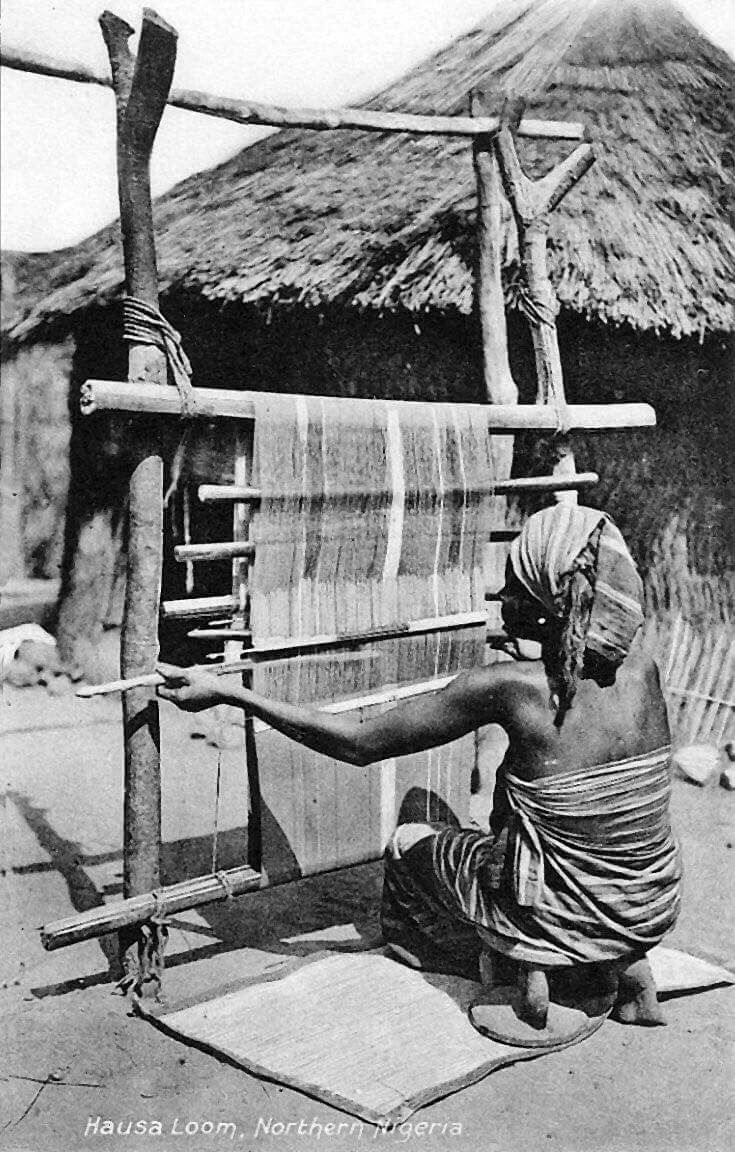 A Hausa loom, Northern Nigeria